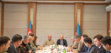 Cəbrayılda Minalardan və partlamamış hərbi sursatlardan təmizləmə üzrə İşçi qrupun iclası keçirilib