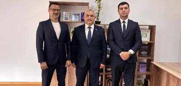 Azər Allahverənov Leadership Force Academy-nin direktoru Nurettin Ağdaşanı qəbul edib