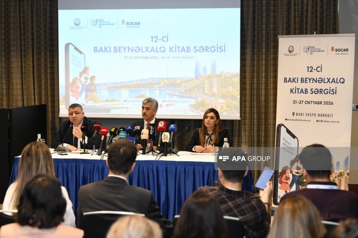 XII Bakı Beynəlxalq Kitab Sərgisi ilə bağlı mətbuat konfransı keçirilib