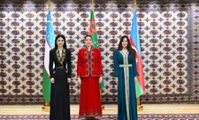 Aşqabadda Leyla Əliyevanın, Oğulcahan Atabayevanın və Saida Mirziyoyevanın üçtərəfli görüşü olub