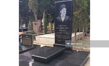Xalq artisti Hacı Murad Yagizarovun məzar daşı ucaldılıb - FOTO