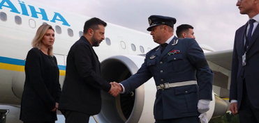 Zelenski Norveçdən Ukraynaya qayıdır