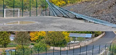 Ordubadda güclü yağışın fəsadları aradan qaldırılır- FOTO - YENİLƏNİB-1