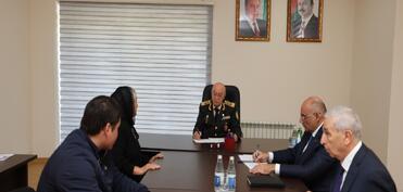 Kəmaləddin Heydərov Qax şəhərində vətəndaşları qəbul etdi - FOTO