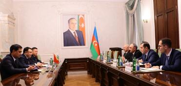 Kamran Əliyev Qırğızıstan Baş prokurorunun birinci müavini ilə görüşüb