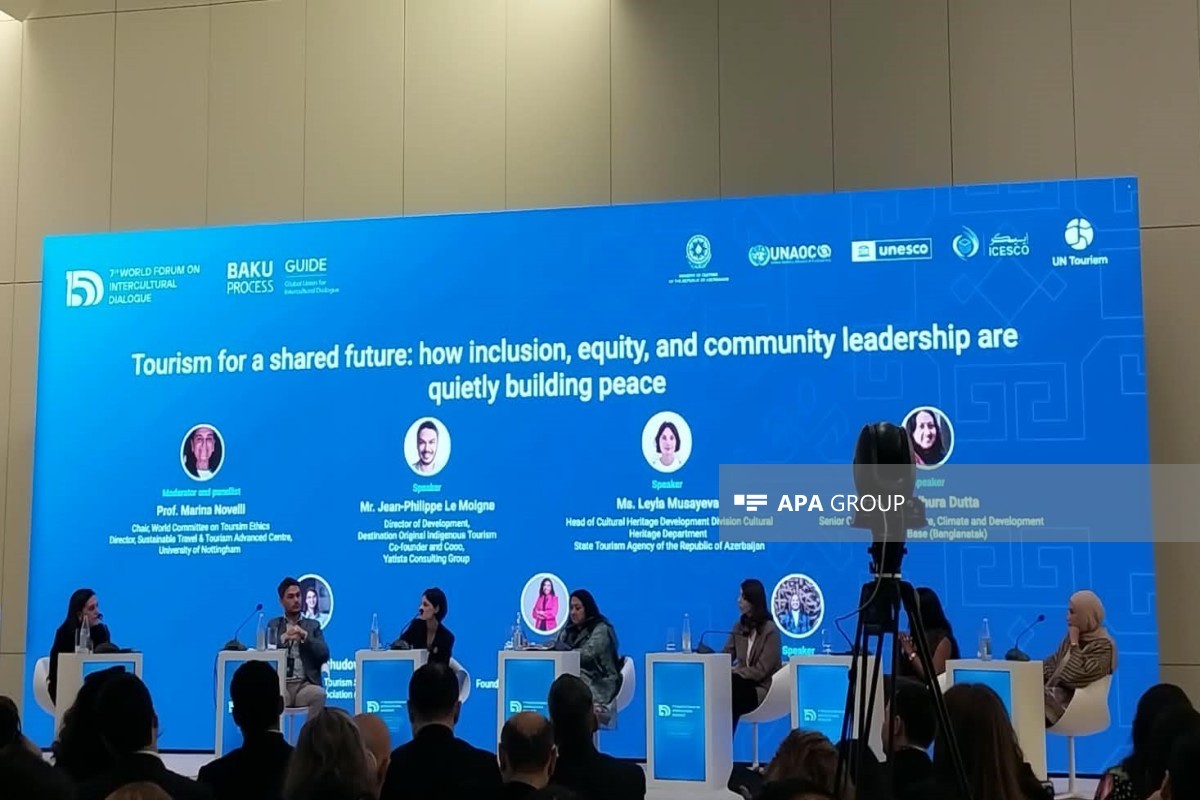 VII Ümumdünya Mədəniyyətlərarası Dialoq Forumu çərçivəsində panel müzakirə keçirilib