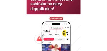 MKA saxta bilet satış səhifələri ilə bağlı vətəndaşlara xəbərdarlıq edir