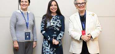 Leyla Əliyeva UNESCO-nun Baş direktorunun müavini ilə görüşüb