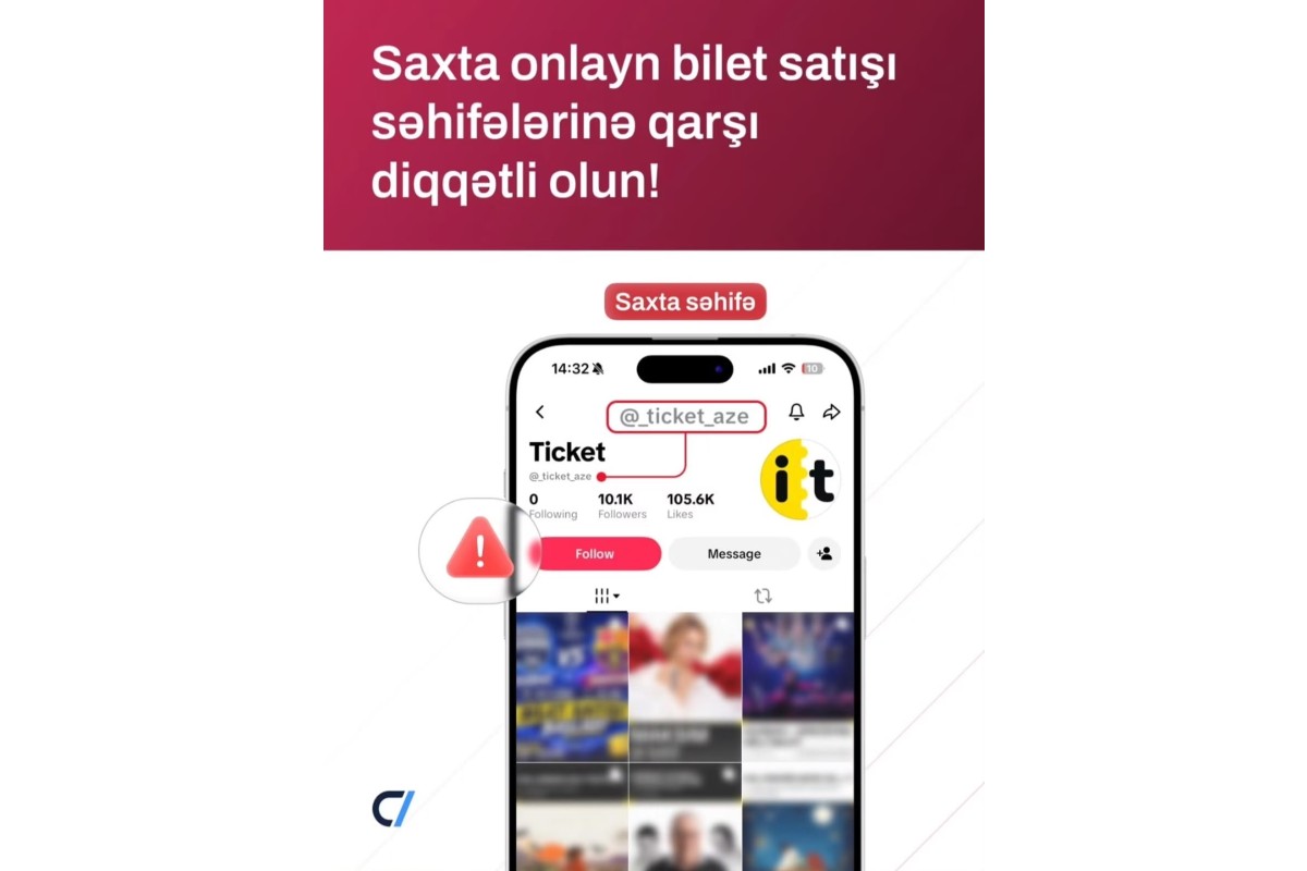 MKA saxta bilet satış səhifələri ilə bağlı vətəndaşlara xəbərdarlıq edir