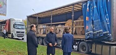 Azərbaycandan göndərilən 1,5 milyon dollarlıq enerji avadanlığı Ukraynaya təhvil verilib