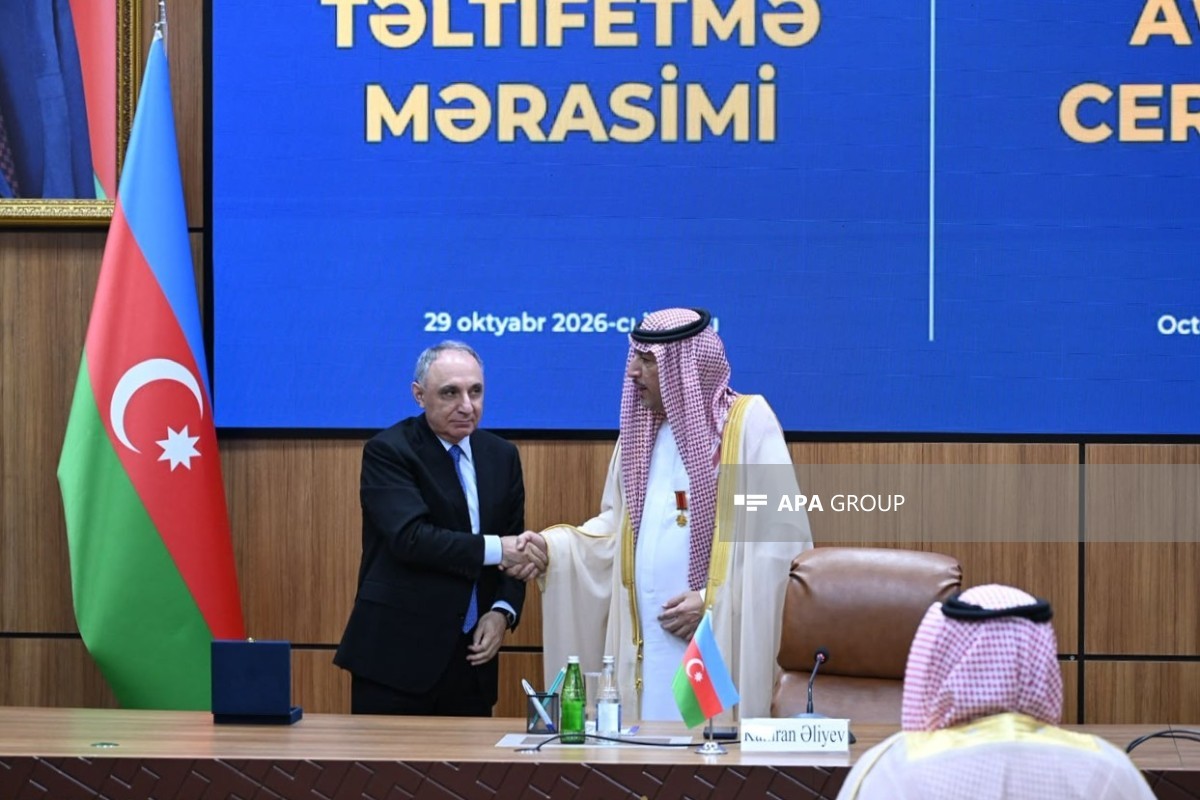 Səudiyyə Ərəbistanının korrupsiyaya ilə mübarizə orqanının rəhbəri Azərbaycanda təltif edilib