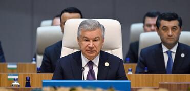Şavkat Mirziyoyev TDT-də əməkdaşlığın gücləndirilməsinə görə Azərbaycan Prezidentinə təşəkkür edib