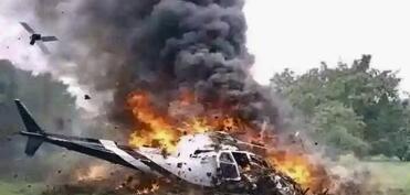 Himalay dağlarında helikopter qəzaya uğrayıb