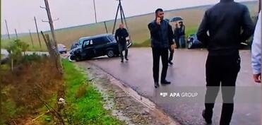 Cəlilabadda zəncirvari qəzada xəsarət alanlar var