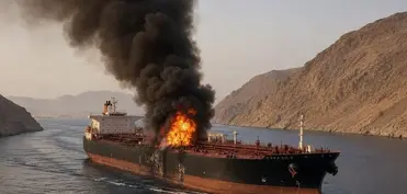 UKMTO: Oman körfəzində gəmidə yanğın qeydə alınıb