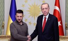 Ərdoğan Zelenskini qəbul edib